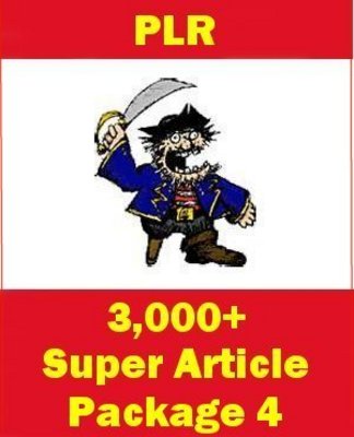 Product picture Super PLR Articles Package 4 (Over 3,000 Articles)